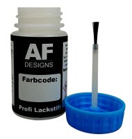 Lackstift für Peugeot EYJ Gris Aster Metallic + Klarlack je 50ml Autolack Basislack Set