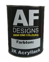 2K Acryl Lack Autolack 1 Liter Set RAL 1027 CURRYGELB glänzend incl. Härter