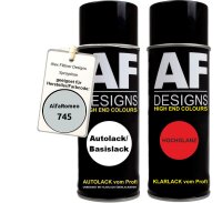 Spraydose für Alfa Romeo 745 Grigio Somma Basislack Klarlack