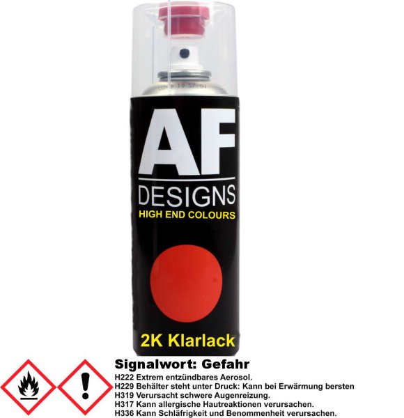 2K Klarlack Spraydose mit Härter 400ml glänzend benzinfest Autolack