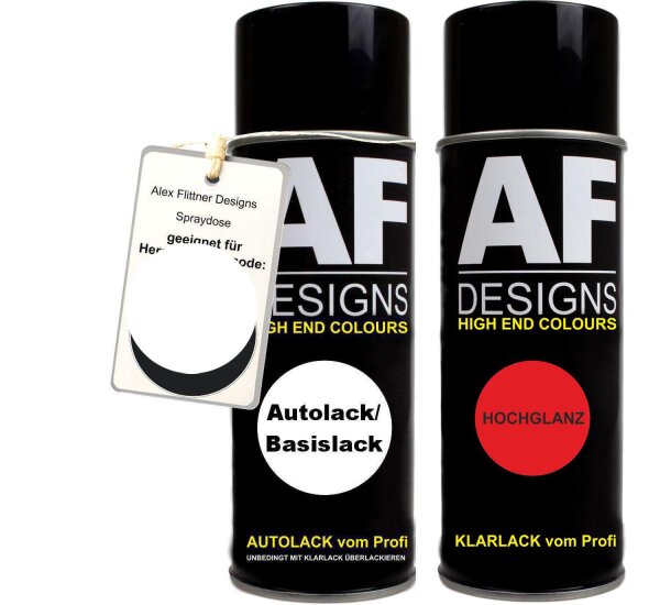 Spraydose für Mercedes / Daimler Benz 9775 Iridiumsilber Pearl Metallic Basislack Klarlack Sprühdose 400ml