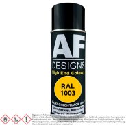 4 in 1  RAL 1003 Signalgelb Dickschichtlack Lack Spray...