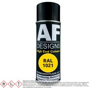 4 in 1  RAL 1021 Kadmiumgelb Dickschichtlack Lack Spray...