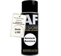 Für Skoda L102 Grauweiss Spraydose Basislack...
