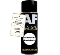 Für Skoda L105 Alpin White Spraydose Basislack...