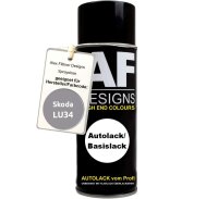Für Skoda LU34 Reflexsilber Metallic Spraydose...