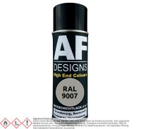4 in 1  RAL 9007 Graualuminium Metallic Dickschichtlack Lack Spray Spraydose