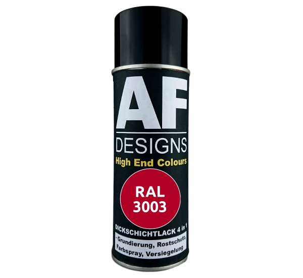 4in1 Rostschutz Lackspray RAL 3003 Rubinrot Farbe Grundierung Spraydose