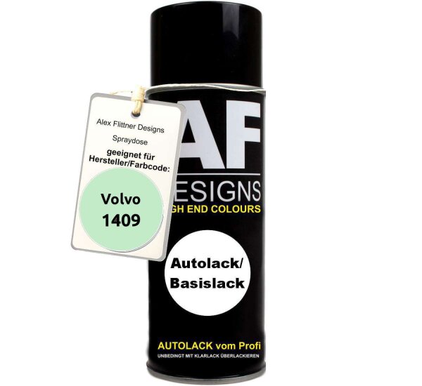 Für Volvo 1409 Light Green Spraydose Basislack Sprühdose 400ml