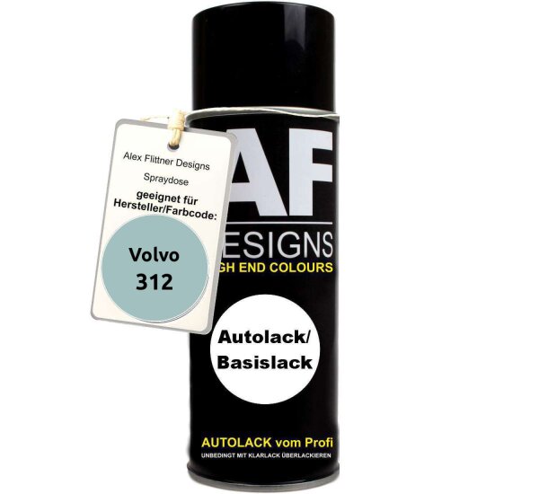 Für Volvo 312 Pistache Metallic Spraydose Basislack Sprühdose 400ml