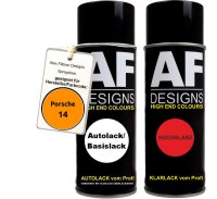 Spraydose für Porsche 14 Signalorange Basislack...