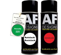 Spraydose für Porsche 225 Vipergrün Basislack...