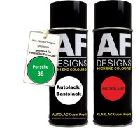 Spraydose für Porsche 38 Vispergrün Basislack...