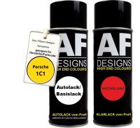 Spraydose für Porsche 1C1 Fayencegelb Basislack...