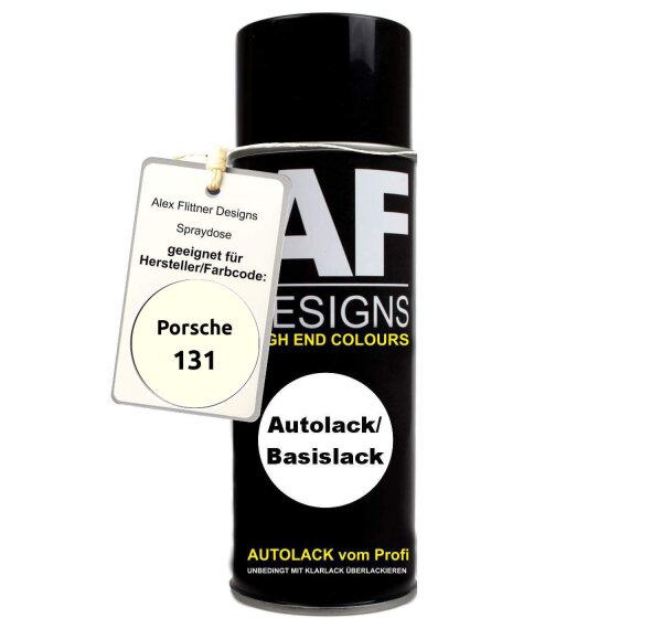 Für Porsche 131 Hellelfenbein Spraydose Basislack Sprühdose 400ml