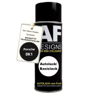 Für Porsche 0K1 Schwarz Matt Spraydose Basislack...