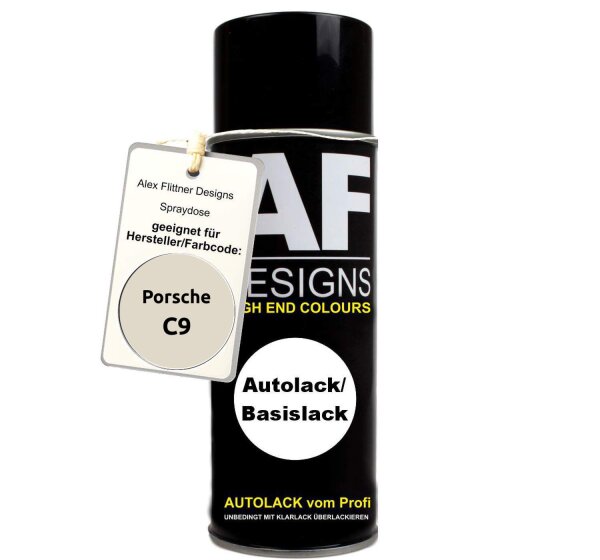 Für Porsche C9 Pearlmutt Metallic Spraydose Basislack Sprühdose 400ml