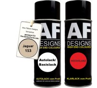 Autolack Spraydose Set Jaguar 153 Cream Basislack...