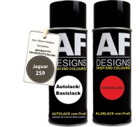 Spraydose für Jaguar 259 Sable Basislack Klarlack...