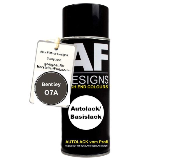 Für Bentley O7A Tungsten Metallic Spraydose Basislack Sprühdose 400ml