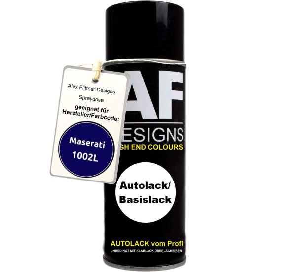 Für Maserati 1002L Blue Inchostro Pearl Spraydose Basislack Sprühdose 400ml