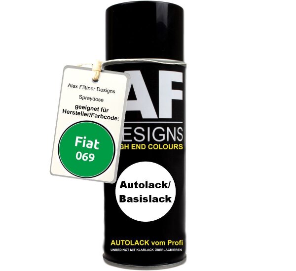 Für Fiat 069 Verde Bambu Spraydose Basislack Sprühdose 400ml