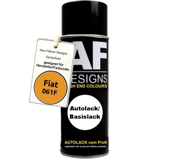 Für Fiat 061F Giallo Poste Danimarca Spraydose Basislack Sprühdose 400ml