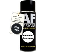 Für Fiat FT034 Hip Hop Black Metallic Spraydose...