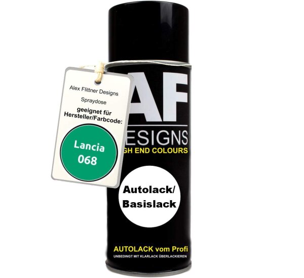 Für Lancia 068 Verde Spraydose Basislack Sprühdose 400ml