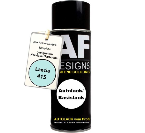 Für Lancia 415 Azzurro Chiaro Spraydose Basislack Sprühdose 400ml