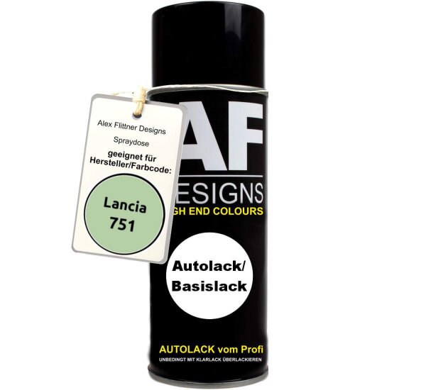 Für Lancia 751 Verde Freeway Spraydose Basislack Sprühdose 400ml