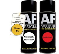 Spraydose für Citroen A5 Jaune Malaga Basislack...