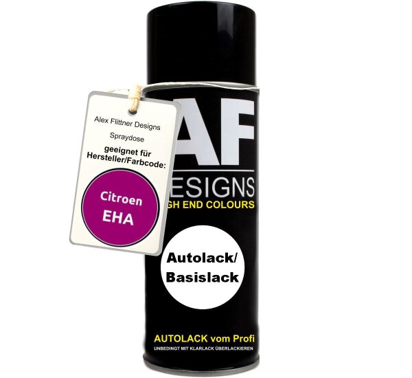 Für Citroen EHA Fuchsia Spraydose Basislack Sprühdose 400ml