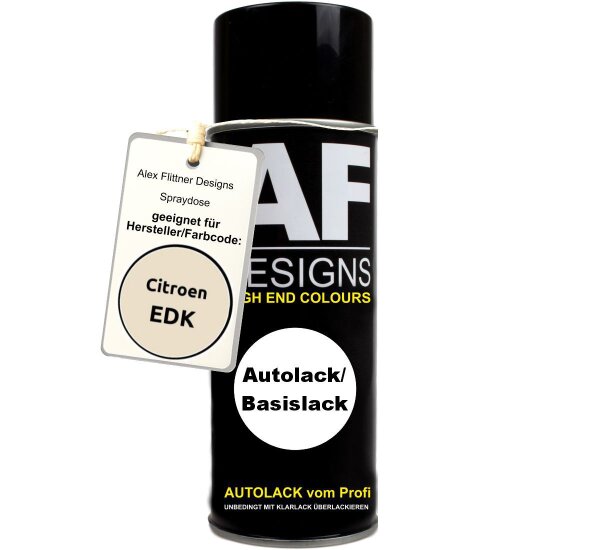 Für Citroen EDK Beige Ceramique Spraydose Basislack Sprühdose 400ml