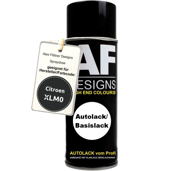 Für Citroen XLM0 Noir Obsidien Nacre Spraydose Basislack Sprühdose 400ml