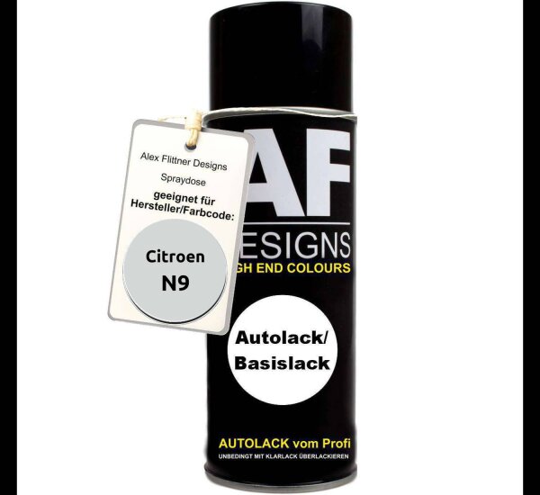 Für Citroen N9 Blanc Nacre Spraydose Basislack Sprühdose 400ml