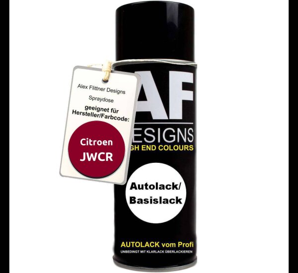 Für Citroen JWCR Rouge Hermes Spraydose Basislack Sprühdose 400ml