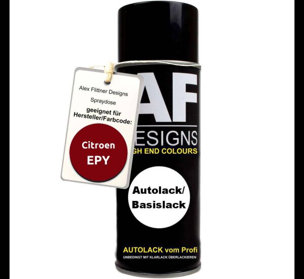 Für Citroen EPY Rouge Rubi Nacre Metallic Spraydose Basislack Sprühdose 400ml