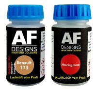 Lackstift für Renault 173 Ocre + Klarlack je 50ml...