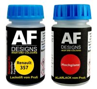 Lackstift für Renault 357 Jaune + Klarlack je 50ml...