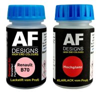Lackstift für Renault B70 Rose + Klarlack je 50ml...