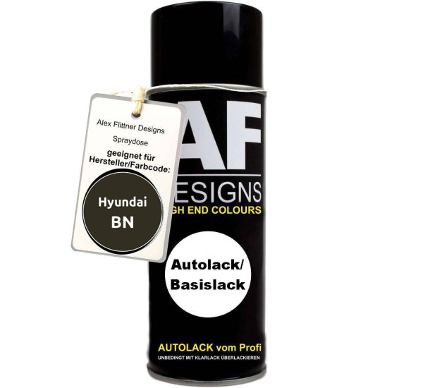 Für Hyundai BN Bronze Green Int. Spraydose Basislack Sprühdose 400ml