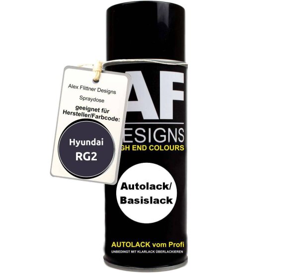 Für Hyundai RG2 Patrol Grey Metallic Spraydose Basislack Sprühdose 400ml