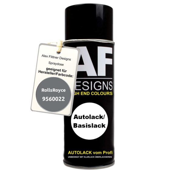 Für RollsRoyce 9560022 Silver Tempest Metallic Spraydose Sprühdose 400ml