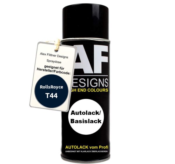 Für RollsRoyce T44 Blue Velvet Sparkle Metallic Spraydose Sprühdose 400ml