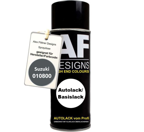Für Suzuki 010800 Gray Metallic Spraydose Basislack Sprühdose 400ml