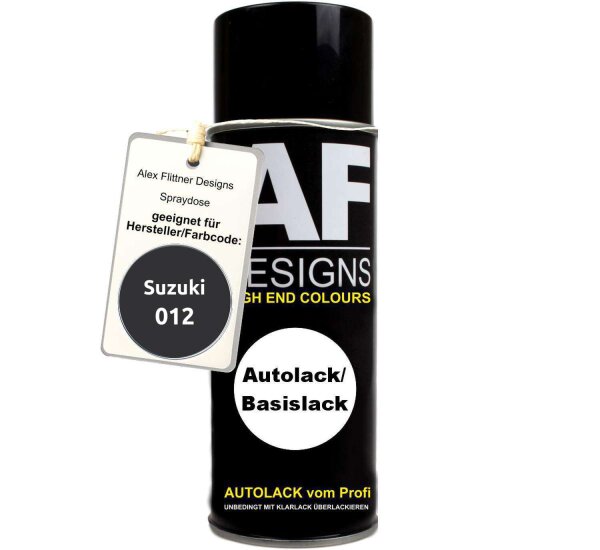 Für Suzuki 012 Granite Metallic Spraydose Basislack Sprühdose 400ml