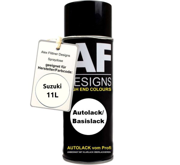 Für Suzuki 11L White Spraydose Basislack Sprühdose 400ml