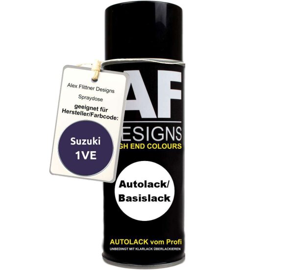 Für Suzuki 1VE Med.Bright Auberg.Pearl Spraydose Basislack Sprühdose 400ml