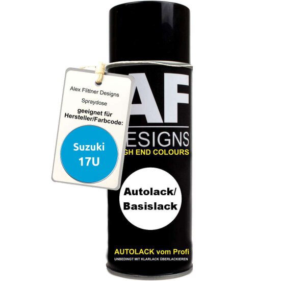 Für Suzuki 17U Cargo Blue Spraydose Basislack Sprühdose 400ml